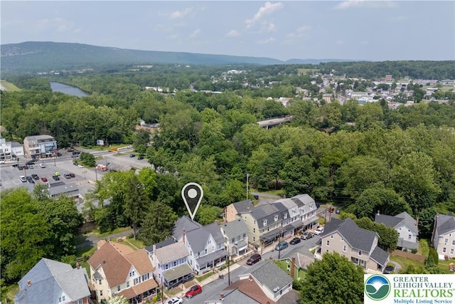 531 E Church St, Slatington Borough, PA 18080 - aerial view of residential area featuring a heavily wooded area
