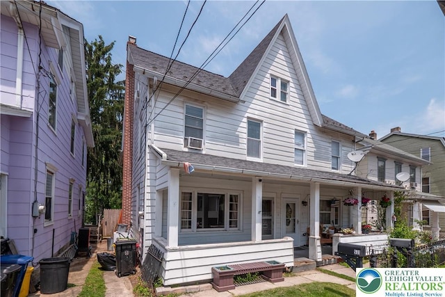 531 E Church St, Slatington Borough, PA 18080 - view of property featuring covered porch