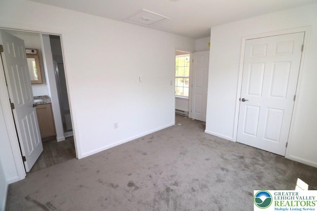 1025 W Princeton Ave, Palmerton Boro, PA 18071 - unfurnished bedroom with carpet flooring and baseboards