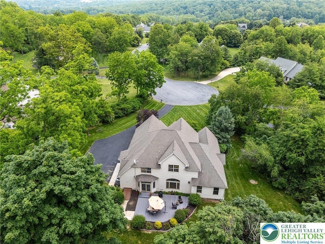 6335 Sweetbriar Ln, Upper Milford Twp, PA 18092 - view from above of property