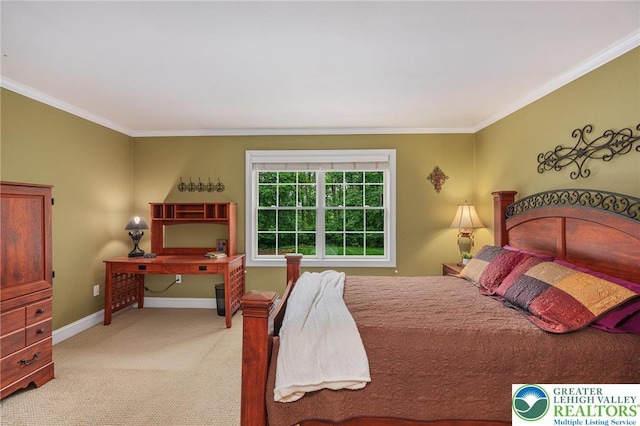 6335 Sweetbriar Ln, Upper Milford Twp, PA 18092 - carpeted bedroom with ornamental molding
