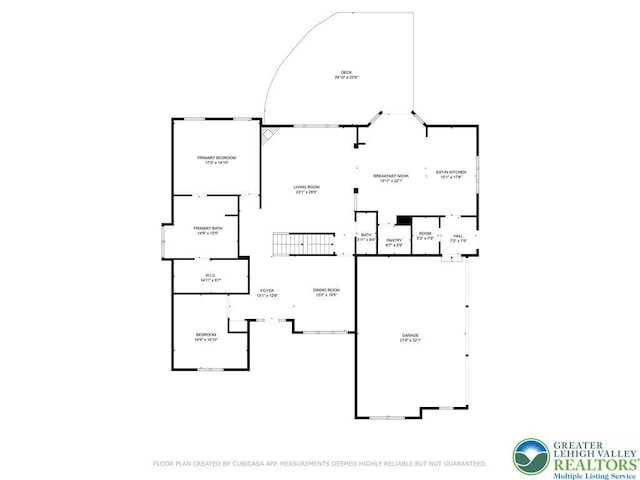 6335 Sweetbriar Ln, Upper Milford Twp, PA 18092 - view of property floor plan