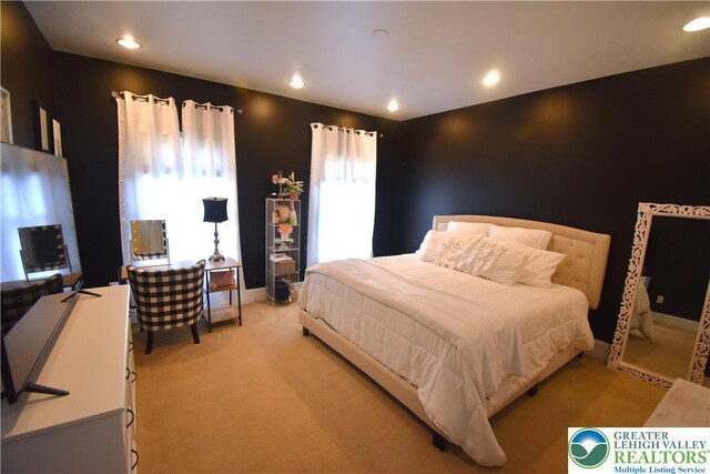 55 Forrest Stand Dr, Easton, PA 18042 - bedroom with light carpet and recessed lighting