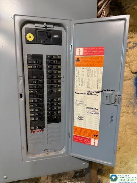 118 Burgoon Rd, Stroud Twp, PA 18301 - utilities with electric panel