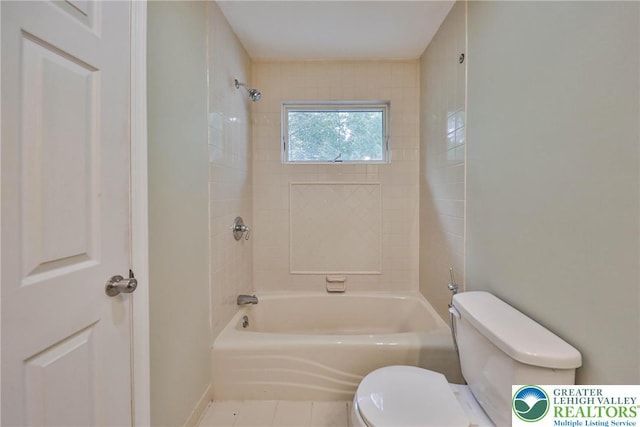 205 Osprey Way, Middle Smithfield Twp, PA 18302 - full bathroom featuring shower / bathtub combination and tile patterned floors