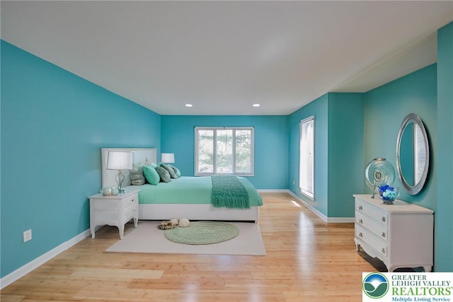 205 Osprey Way, Middle Smithfield Twp, PA 18302 - bedroom with light wood finished floors and recessed lighting