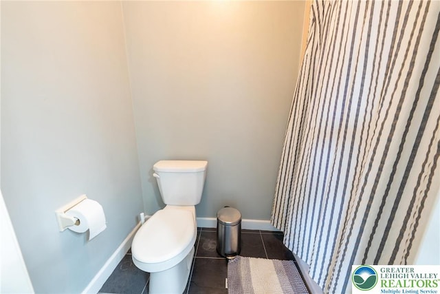 5622 Snowdrift Rd, South Whitehall Twp, PA 18069 - bathroom with toilet and tile patterned flooring