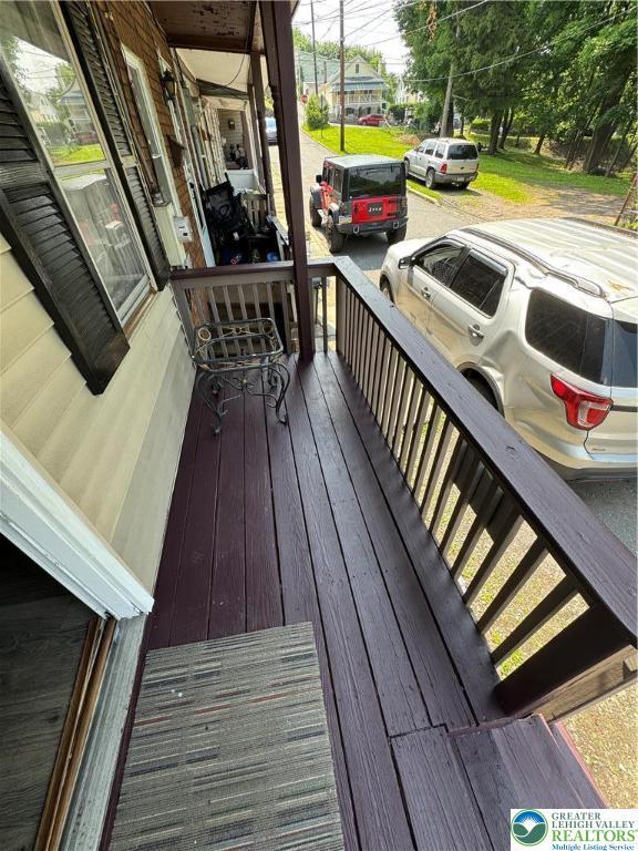 226 E Snyder Ave, Lansford Boro, PA 18232 - view of wooden deck