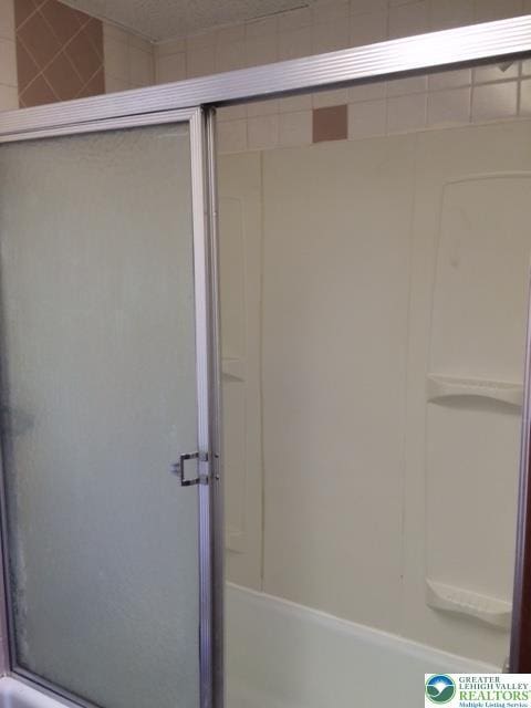 526 W Gordon St Unit 1, Allentown City, PA 18102 - full bathroom featuring a shower with door