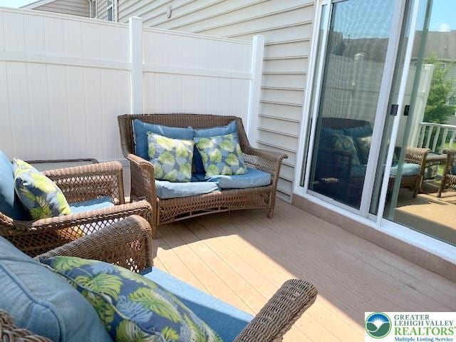4549 Woodbrush Way, Upper Macungie Twp, PA 18104 - view of deck