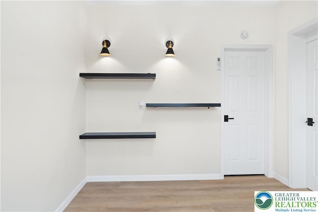 616 Highland Ave, Bethlehem City, PA 18018 - detailed view of wood finished floors and baseboards