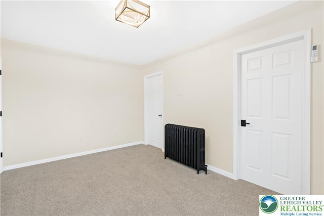 616 Highland Ave, Bethlehem City, PA 18018 - unfurnished room with radiator and carpet floors