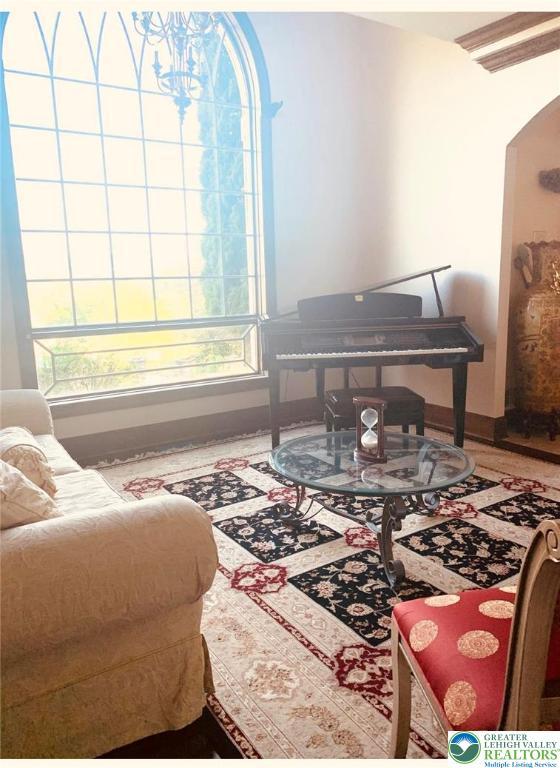 459 Mount Pleasant Rd, Washington Twp, PA 18013 - living area with plenty of natural light
