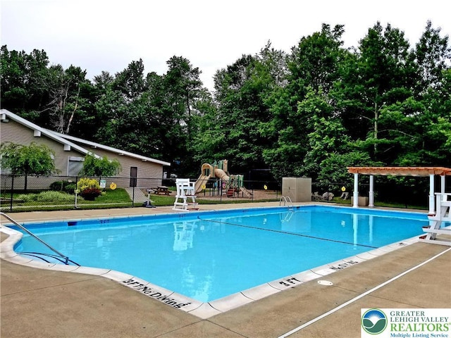 8237 Natures Dr, Coolbaugh Twp, PA 18466 - community pool with view of scattered trees