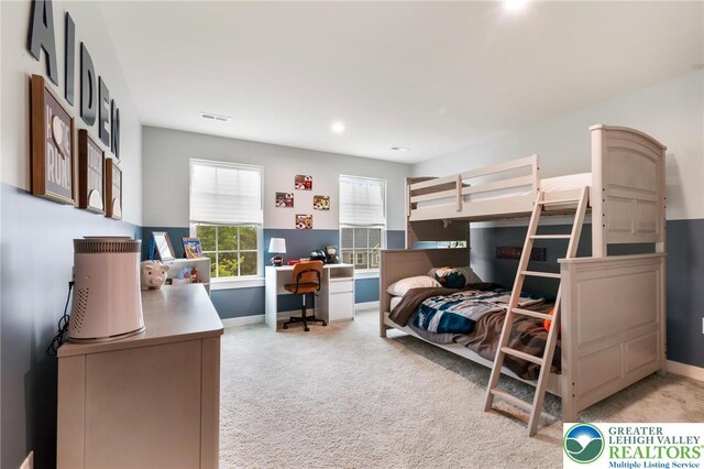 1615 Watson Loop, Upper Macungie Twp, PA 18051 - bedroom with a desk and light carpet