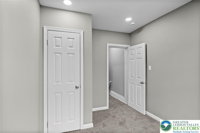 1478 E 5th St, Bethlehem City, PA 18015 - hallway with carpet floors and recessed lighting