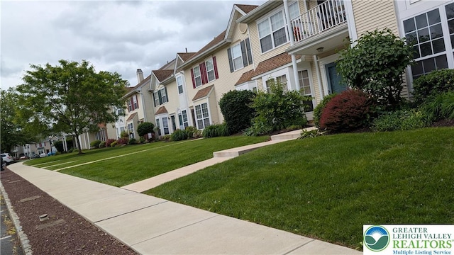 1926 Delancey St, Hellertown Borough, PA 18055 - view of building exterior with a residential view