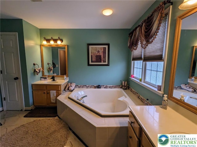 131 Winding Way, Washington Twp, PA 18013 - bathroom with vanity and a bath