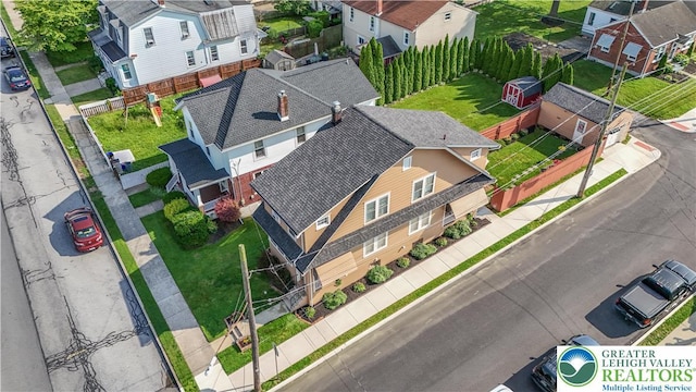 600 S Hoffert St, Fountain Hill Boro, PA 18015 - aerial view of residential area