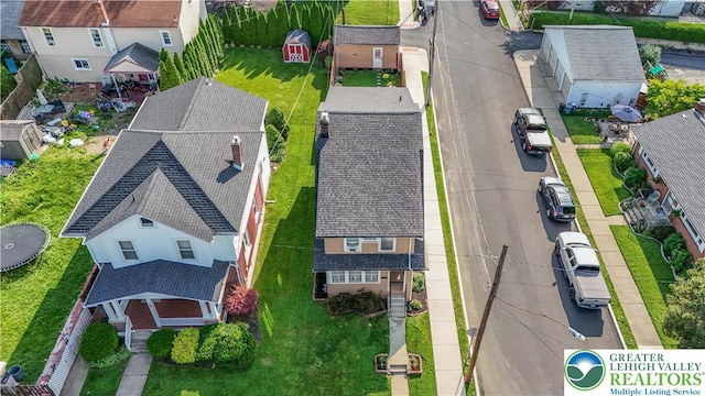 600 S Hoffert St, Fountain Hill Boro, PA 18015 - aerial perspective of suburban area