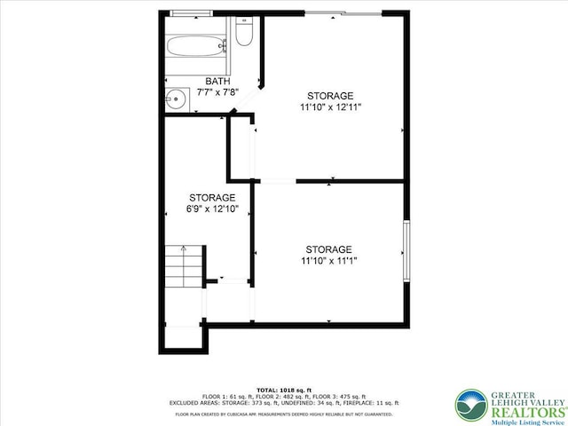 417 Hickory Dr, Jackson Twp, PA 18372 - view of home floor plan