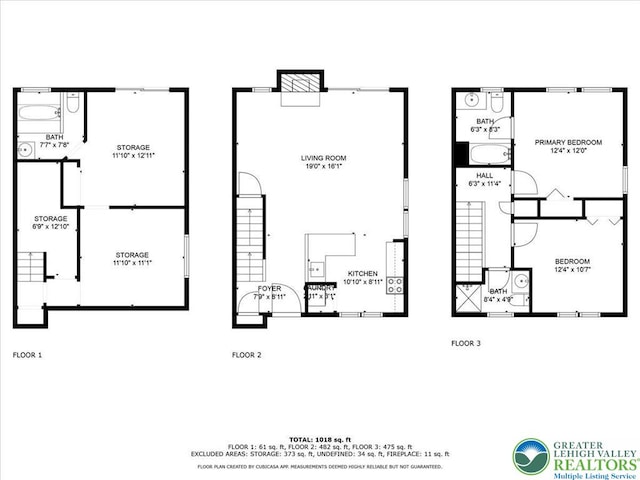417 Hickory Dr, Jackson Twp, PA 18372 - view of floor plan / room layout