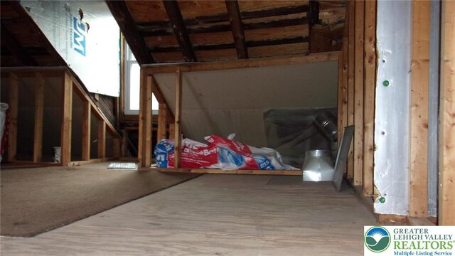 139 N 11th St, Allentown City, PA 18102 - view of unfinished attic