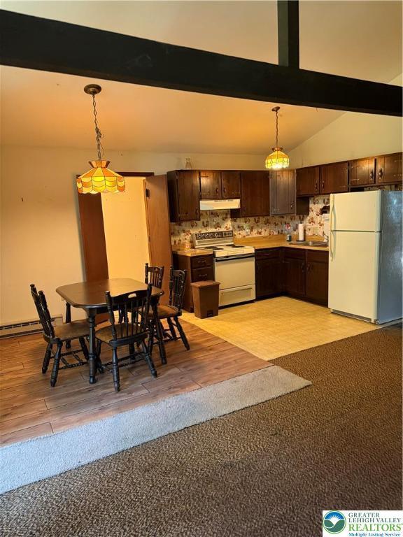 9817 Deerwood Dr, Coolbaugh Twp, PA 18466 - dining room featuring light wood-type flooring
