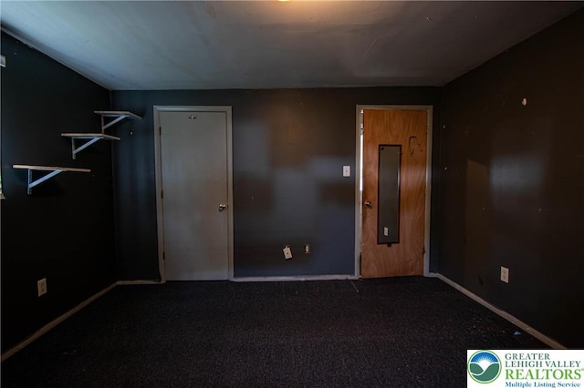 1208 E Susquehanna St, Salisbury Twp, PA 18103 - unfurnished bedroom featuring carpet flooring and baseboards