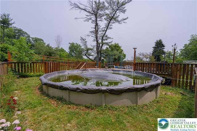 636 School Rd, Plainfield Twp, PA 18064 - view of pool featuring a fenced backyard