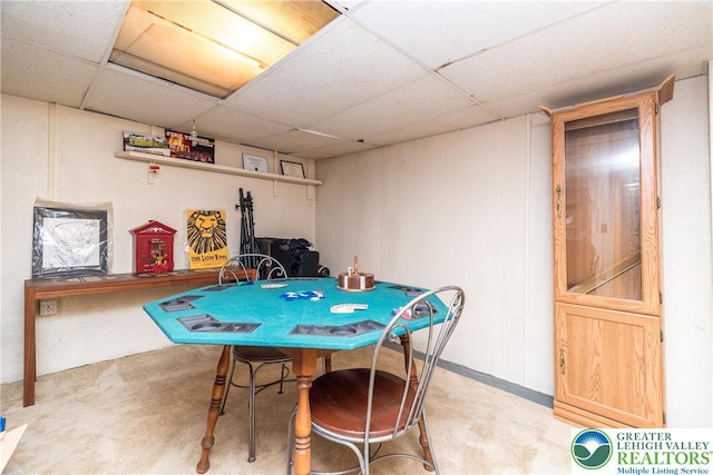 321 Willow Rd, Hellertown Borough, PA 18055 - recreation room featuring a drop ceiling