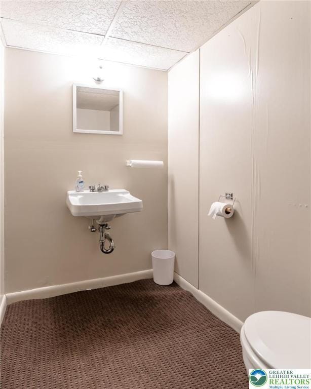 1571 Penn Dr, West Penn Twp, PA 18211 - bathroom with toilet and baseboards