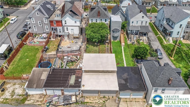 834 Bushkill St, Easton, PA 18042 - aerial view of residential area