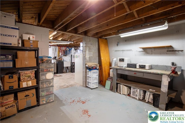 7035 Scenic Dr, Bloomsburg, PA 17815 - view of unfinished below grade area