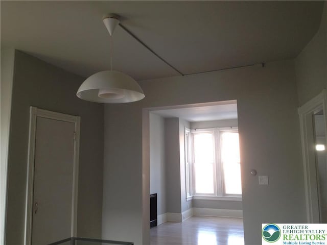 1002 Lehigh St, Easton, PA 18042 - unfurnished room with baseboards and light wood-type flooring