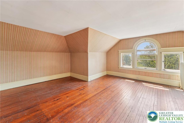 200 W Pierce St, Easton, PA 18042 - bonus room with hardwood / wood-style floors and vaulted ceiling