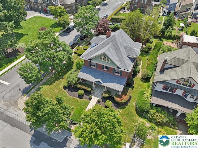 200 W Pierce St, Easton, PA 18042 - aerial perspective of suburban area