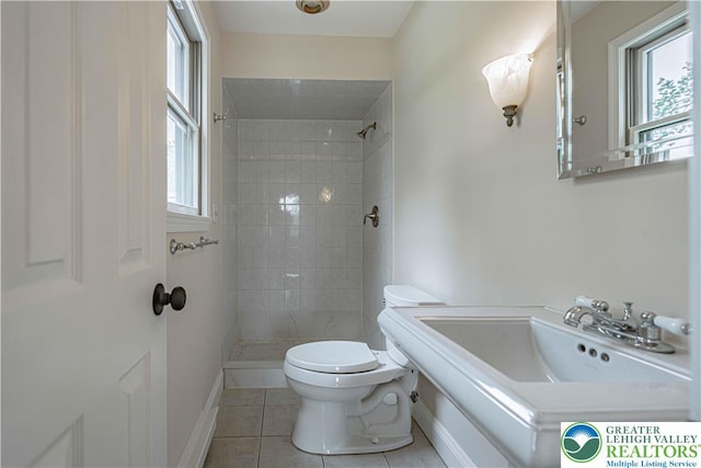 1450 Coventry Rd, South Whitehall Twp, PA 18104 - bathroom with a shower stall and tile patterned flooring