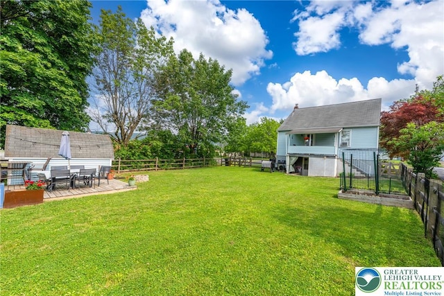103 A St, Wind Gap Boro, PA 18091 - view of fenced backyard