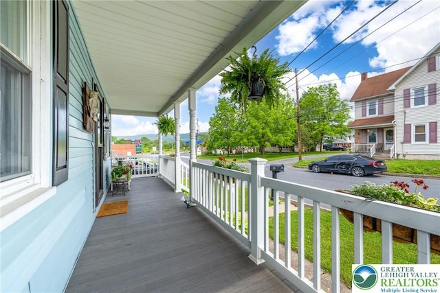 103 A St, Wind Gap Boro, PA 18091 - view of wooden porch