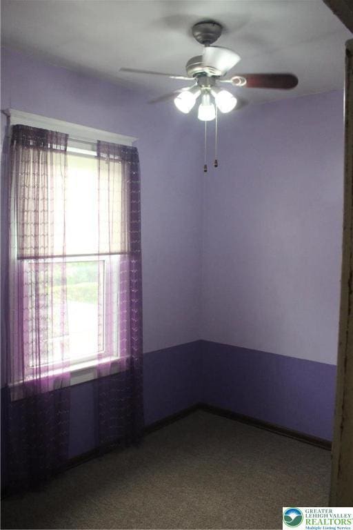 303 Berks, Palmer Twp, PA 18045 - spare room with a ceiling fan