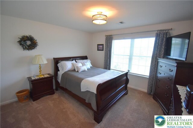 4323 Saratoga Dr, Lower Nazareth Twp, PA 18020 - bedroom featuring baseboards and light carpet