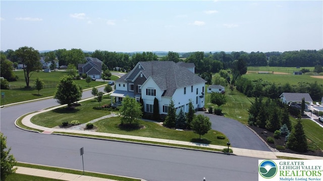 4323 Saratoga Dr, Lower Nazareth Twp, PA 18020 - bird's eye view