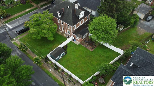 407 W Burke St, Easton, PA 18042 - bird's eye view