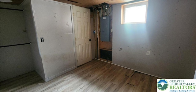 2463 Hillside Ave, Wilson Boro, PA 18042 - interior space with electric panel and wood finished floors