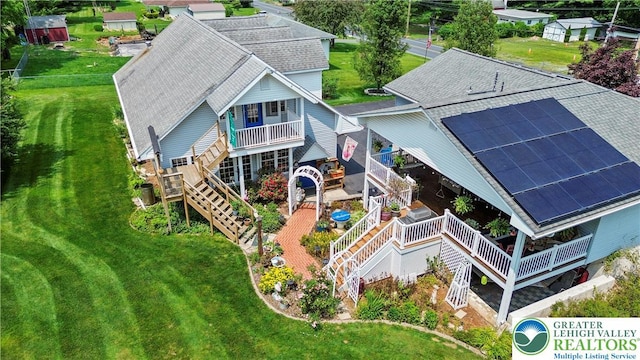 807 Bangor Rd, Plainfield Twp, PA 18064 - aerial view of property and surrounding area