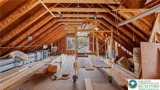 807 Bangor Rd, Plainfield Twp, PA 18064 - view of attic