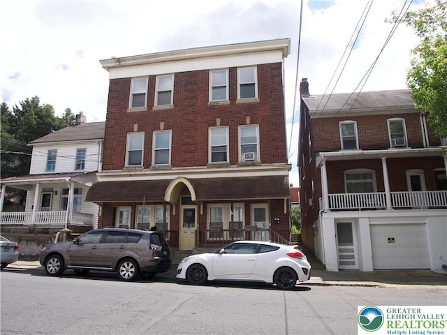 266 E Walnut St, Allentown City, PA 18109 - townhome / multi-family property featuring brick siding