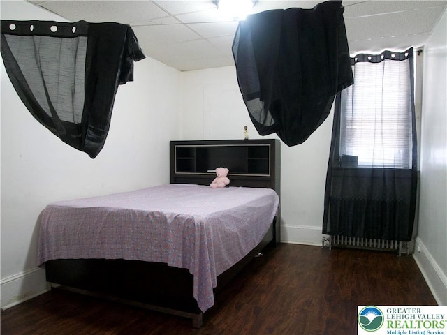 266 E Walnut St, Allentown City, PA 18109 - bedroom featuring wood finished floors and baseboards