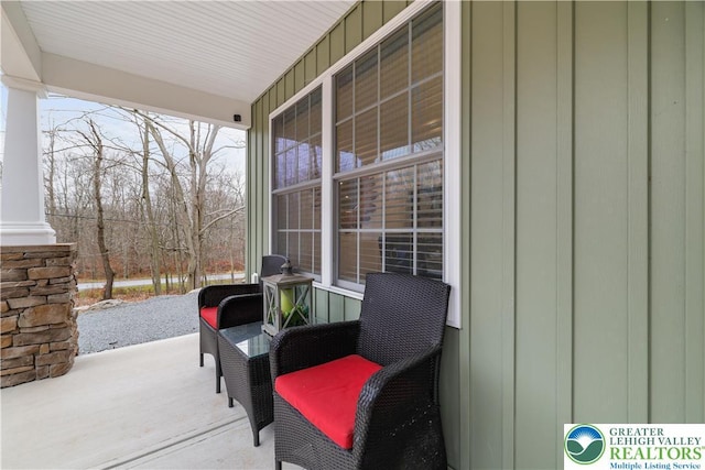 119 Tenicum Trl, Coolbaugh Twp, PA 18347 - view of covered porch